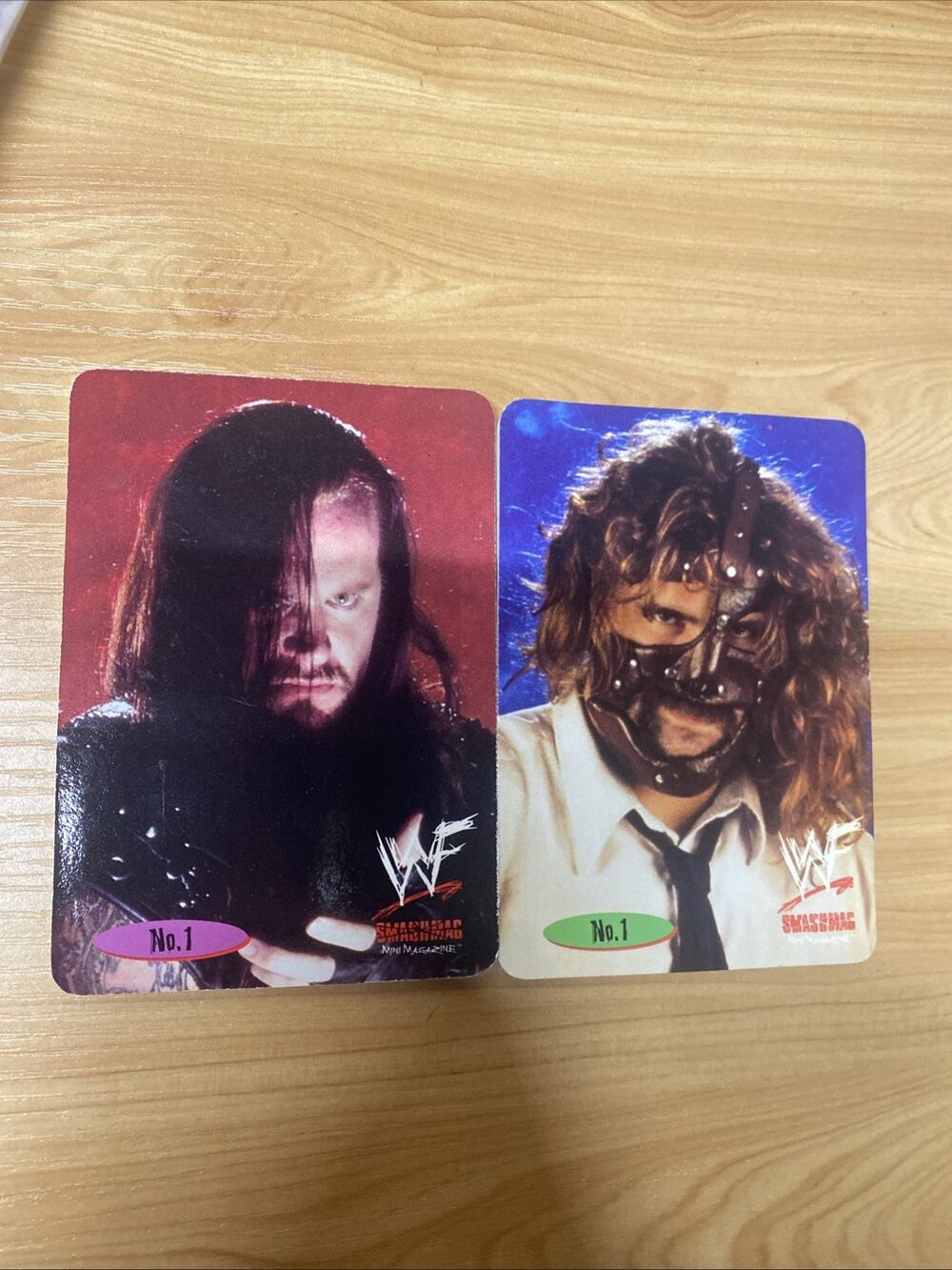 WWF Smashmag 1999 Mick Foley /Mankind/ Undertaker Mini Magazine/Poster